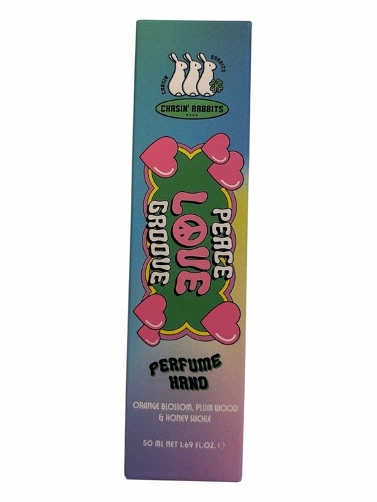 Chasin Rabbits Other - Chasin’ Rabbits Peace Love Groove Perfume Hand Cream Vegan K-Beauty 50ml NIB